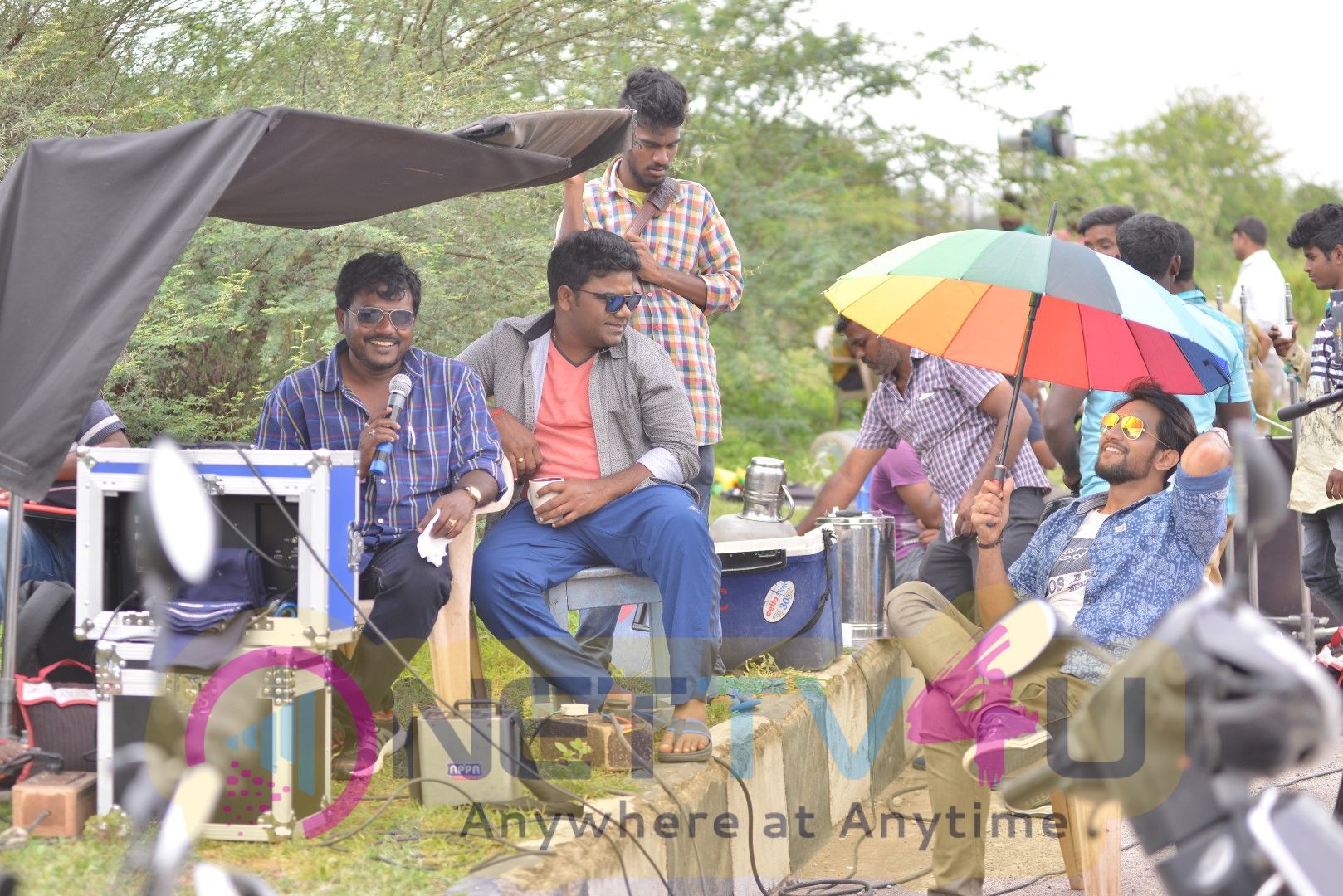 Ego Telugu Movie Working Stills Telugu Gallery