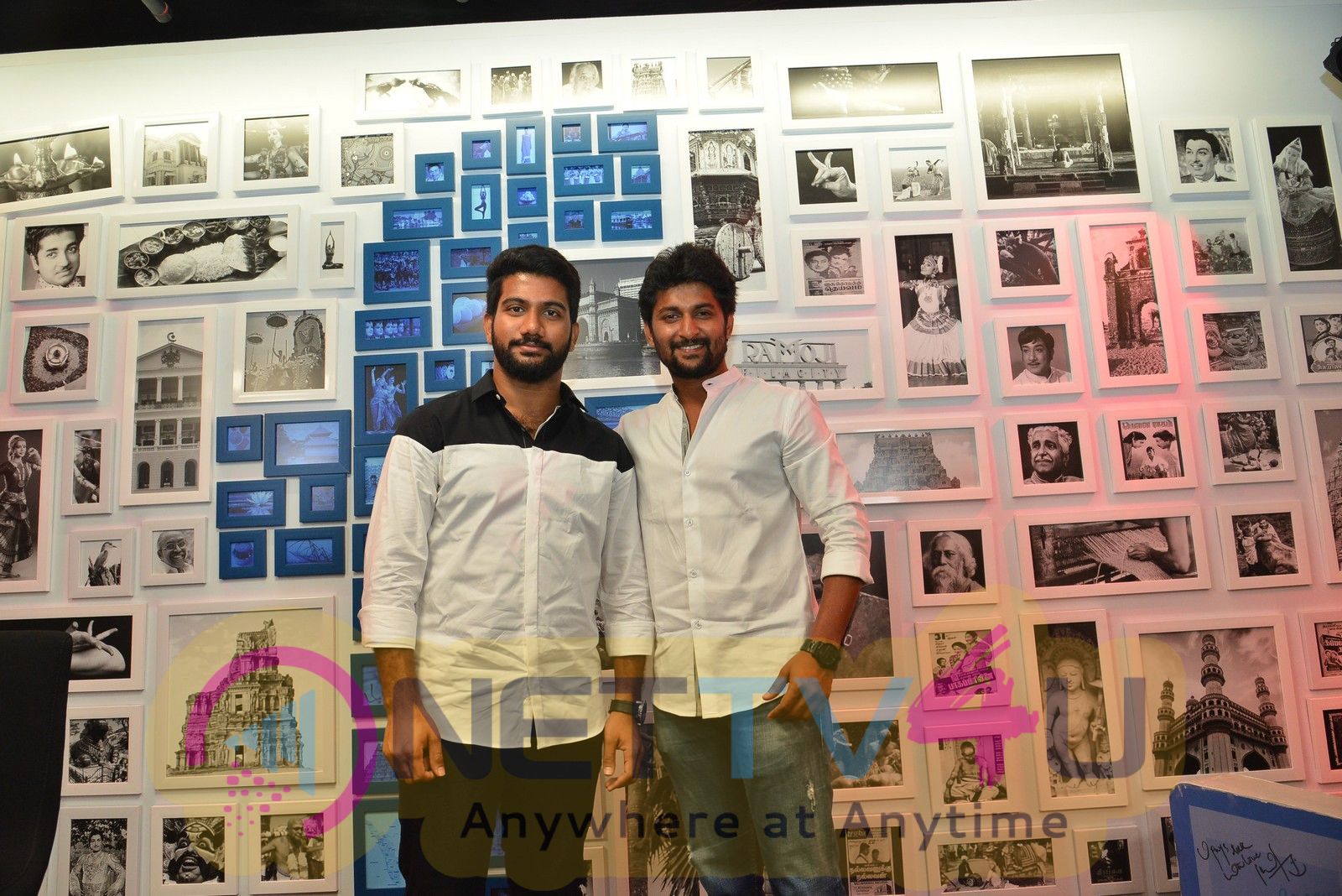 Awe Movie Team In Facebook Office Stills Telugu Gallery