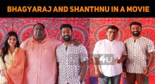 Bhagyaraj Shares The Screen Space With Shanthnu!