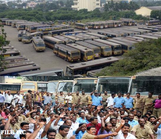 Breaking News: Indefinite Strike Announcement From TNSTC Unions