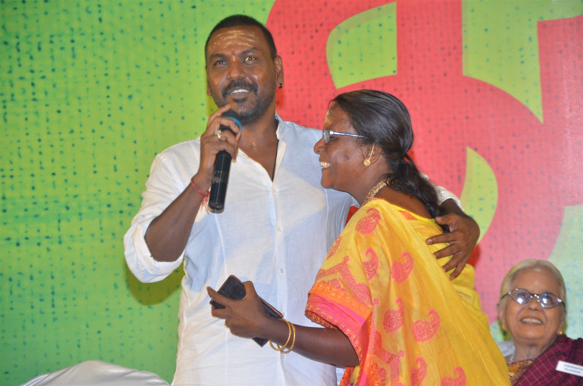 Actor Raghava Lawrence Mothers Day Special Thaai Album Song Launch Event Images Tamil Gallery