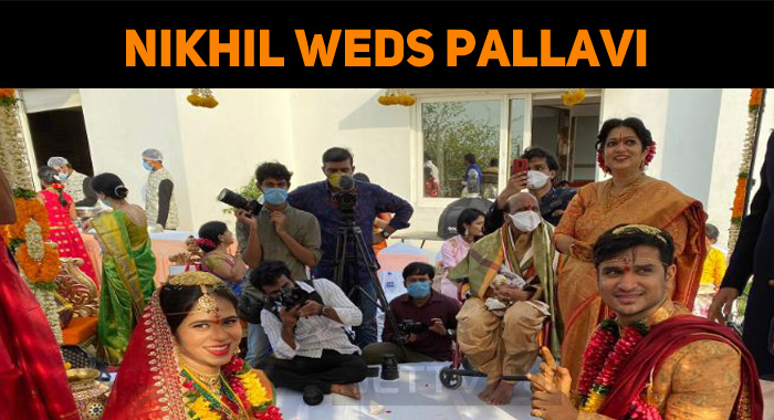 Nikhil Tied The Knot Today!