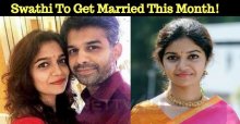 Swathi To Get Married This Month!