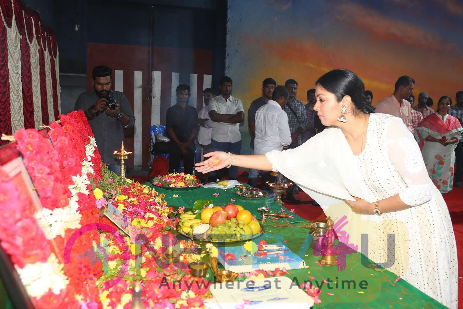 Actress Jyothika Next Movie Pooja Photos Tamil Gallery