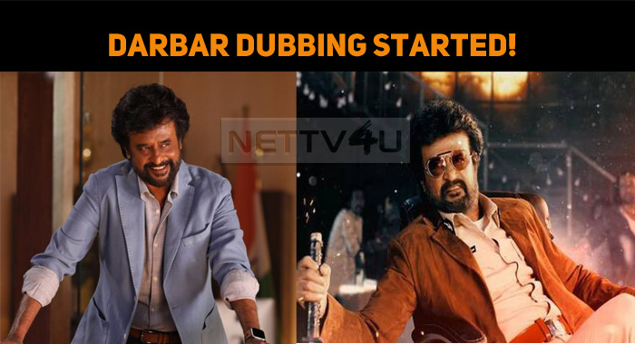 Darbar Dubbing Started!