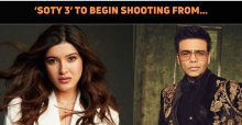 SOTY 3 To Kick Off Shoot From April 20