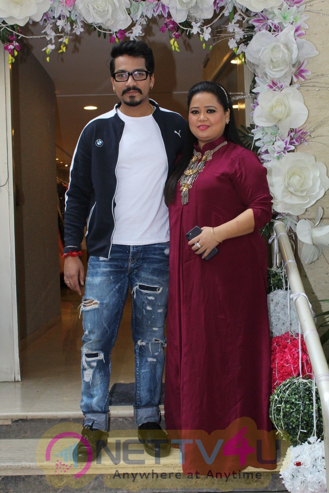 Harsh Limbachiyaa & Bharti Singh Visit Neeta Lulla Store For Wedding Preparations Stills Hindi Gallery