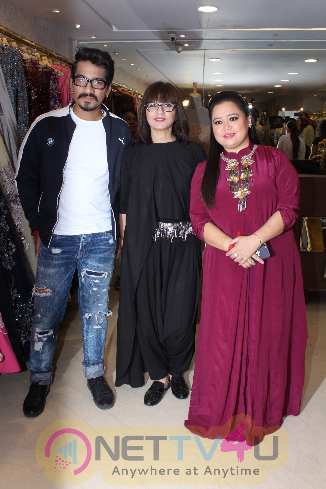 Harsh Limbachiyaa & Bharti Singh Visit Neeta Lulla Store For Wedding Preparations Stills Hindi Gallery