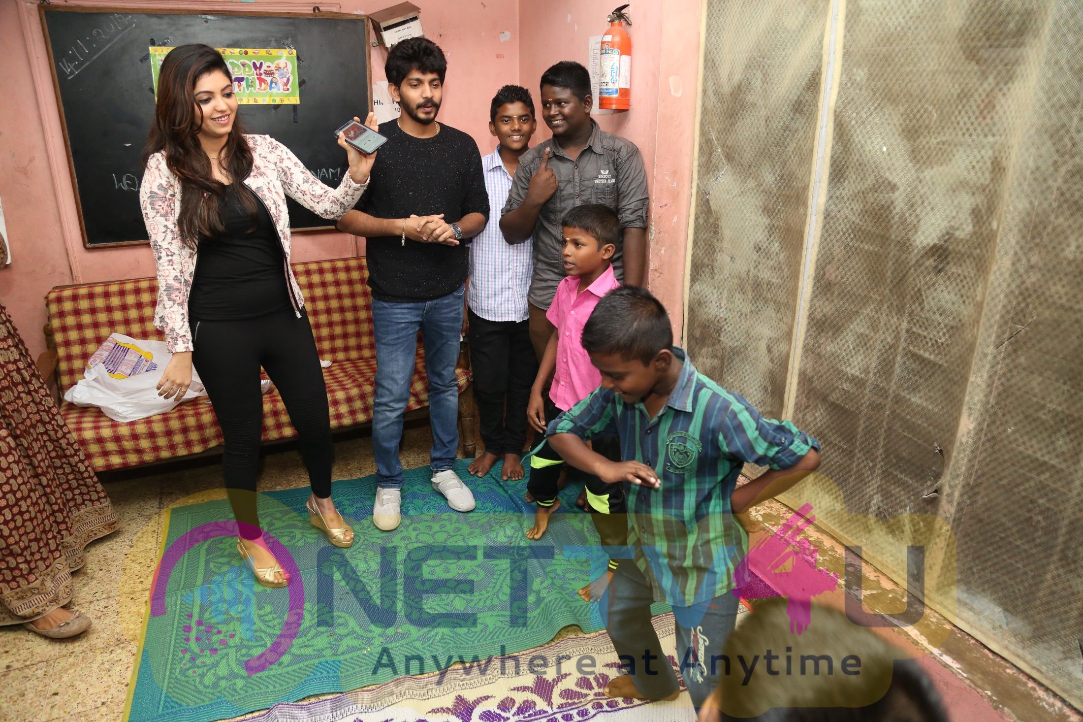 Yemaali Movie Team Childrens Day Celebration Photos Tamil Gallery