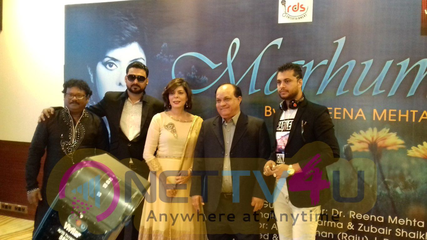 Singer Aamir Shaikh At The Launch Of Music Album 