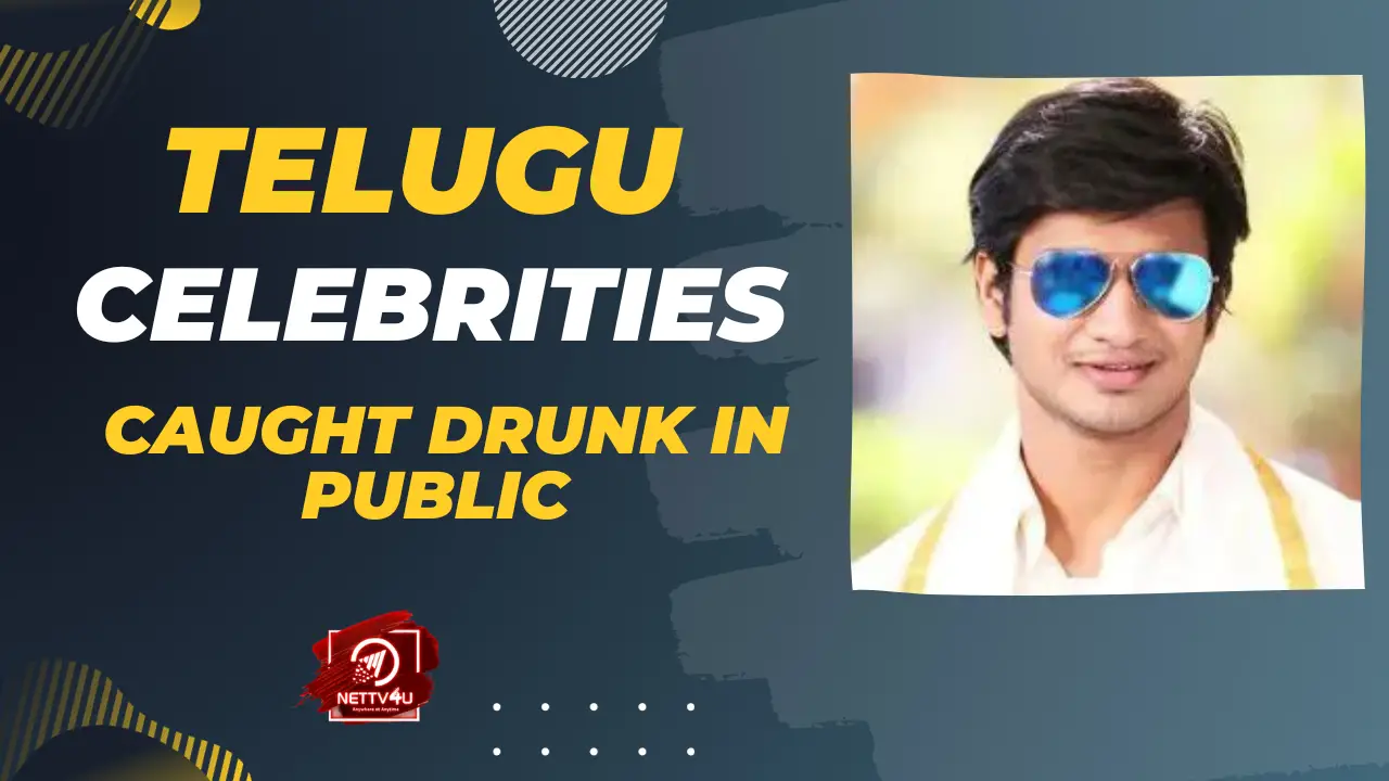Telugu Celebrities Caught Drunk In Public