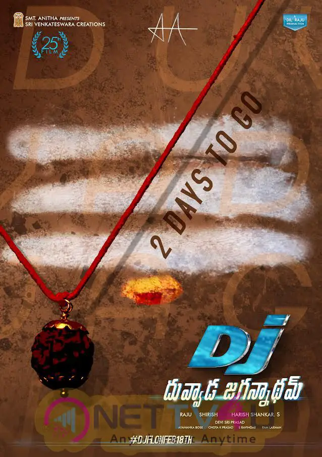 Duvvada Jagannadham Telugu Movie 2 Days To Go Poster Telugu Gallery
