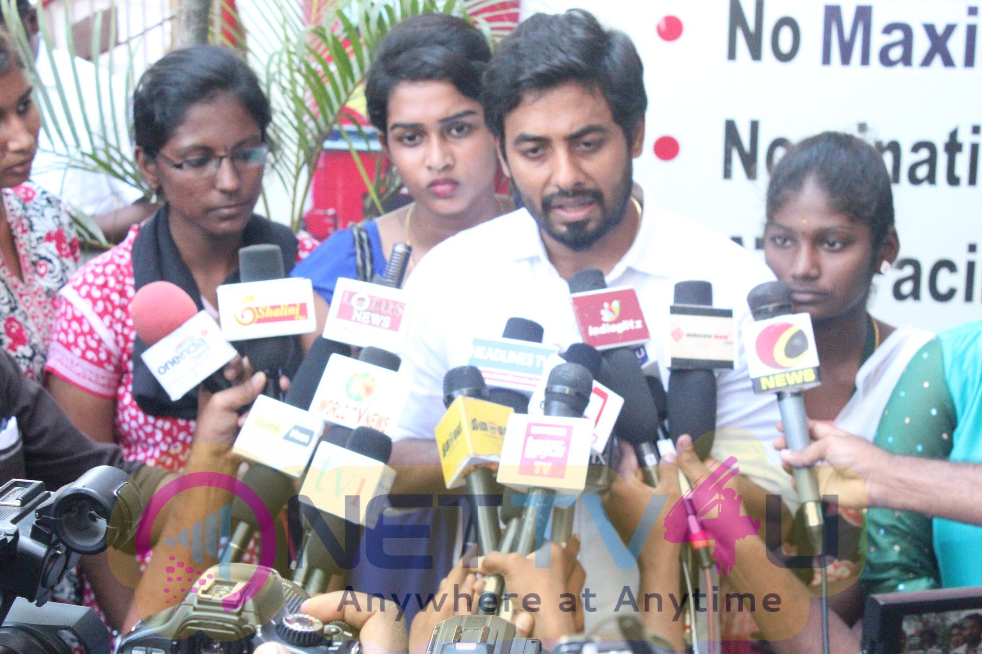 Maaruvom Maatruvom Actor Aari Event Stills Tamil Gallery