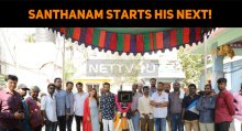 Santhanam Starts His Next!