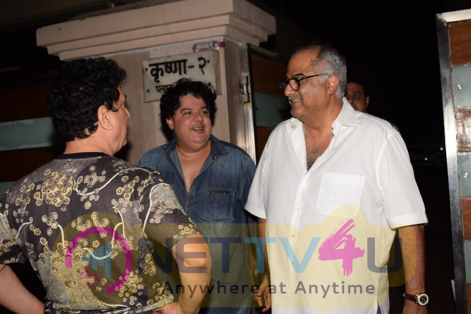 Sajid Nadiadwala, Sajid Khan And Boney Kapoor Came At Ekta Kapoor Home Hindi Gallery