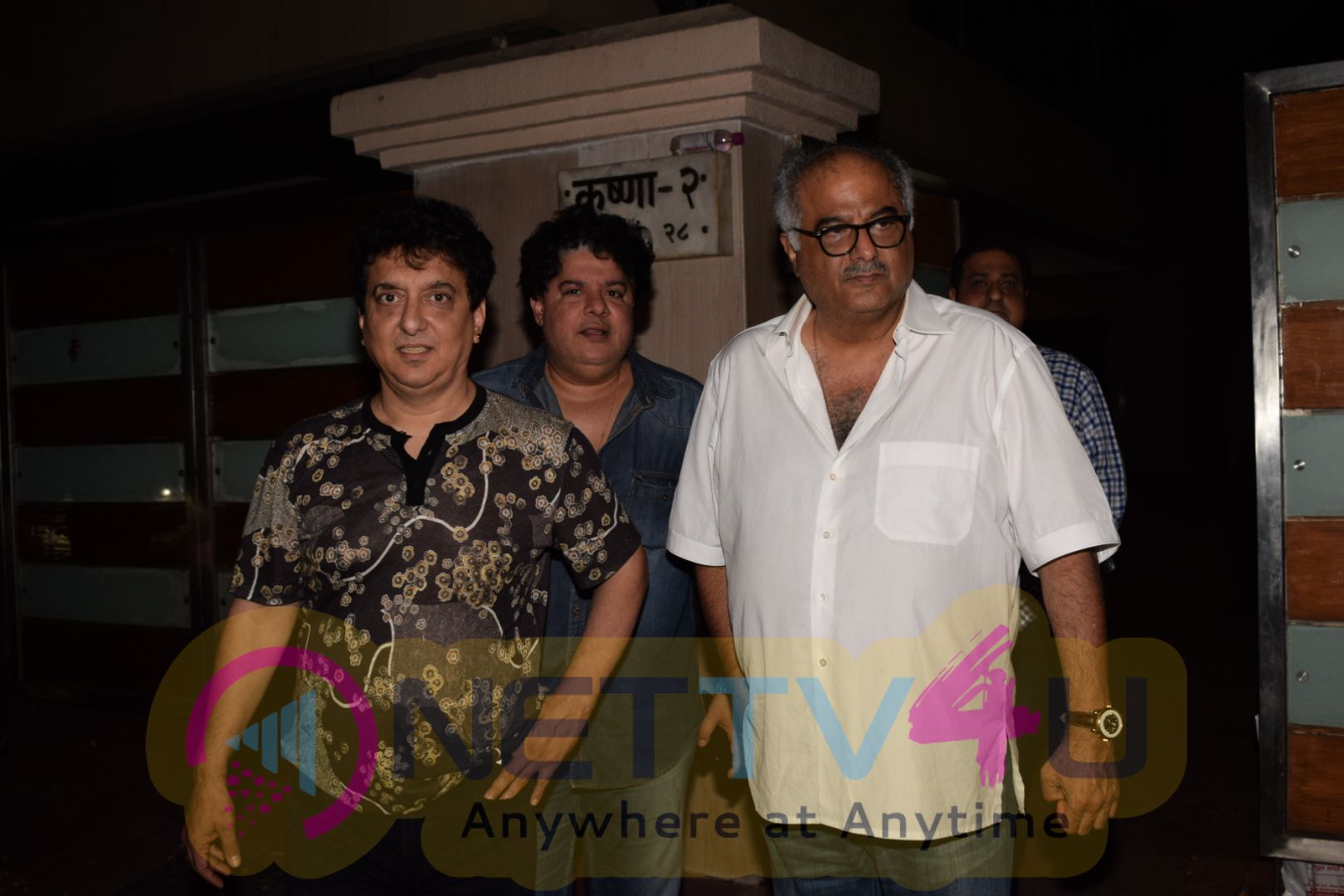 Sajid Nadiadwala, Sajid Khan And Boney Kapoor Came At Ekta Kapoor Home Hindi Gallery