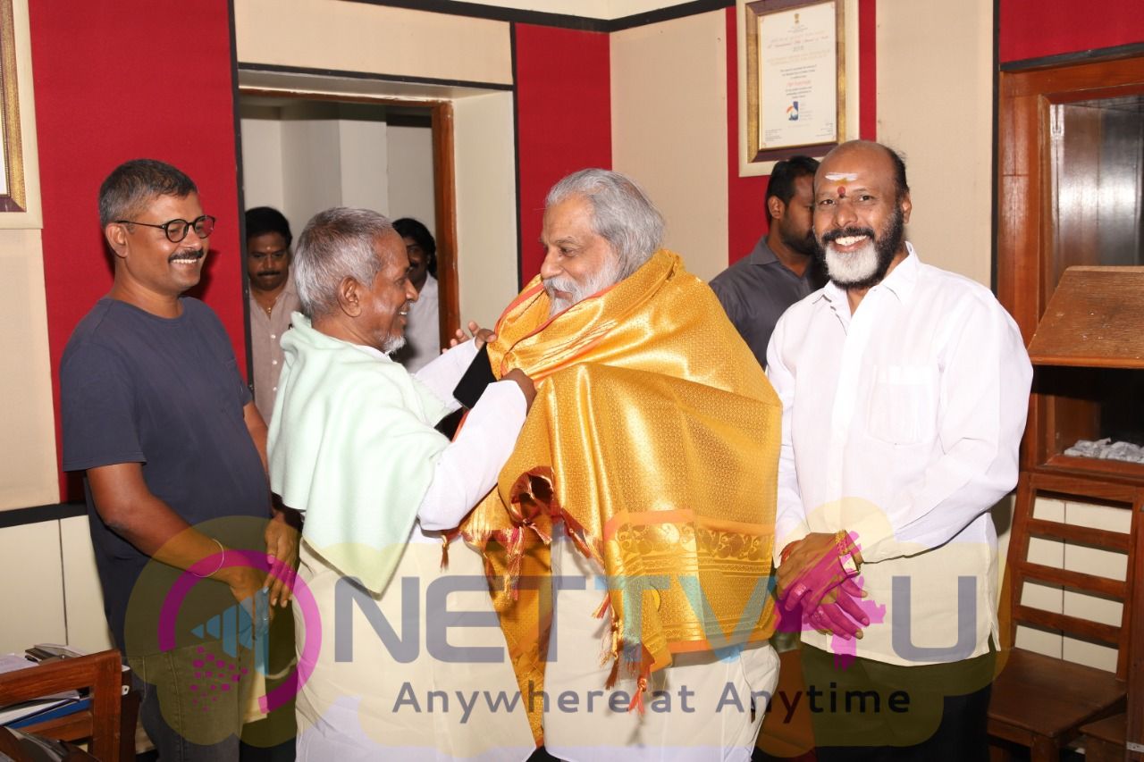 After 10 Years Singer K.J.Yesudas Joins In Vijay Antony's Thamizharasan Movie Pics Tamil Gallery