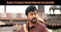 Chiranjeevi Signs Four Back To Back Projects