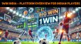 1win India – Platform Overview For Indian Players In 2025