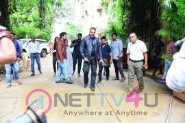 Sanjay Dutt Spotted At Mehboob Studio In Bandra Superb Images 