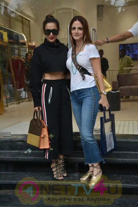 Sussanne Khan & Malaika Arora Came To Fashion Brand Hindi Gallery