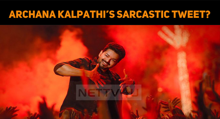 Archana Kalpathi’s Sarcastic Tweet?
