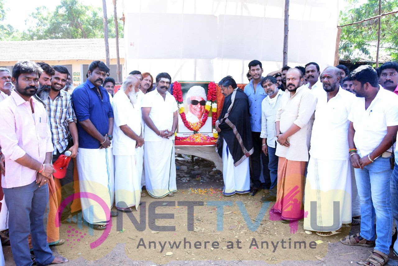 Nadigar Sangam Respect To MGR 101th Birthday Event Image Tamil Gallery