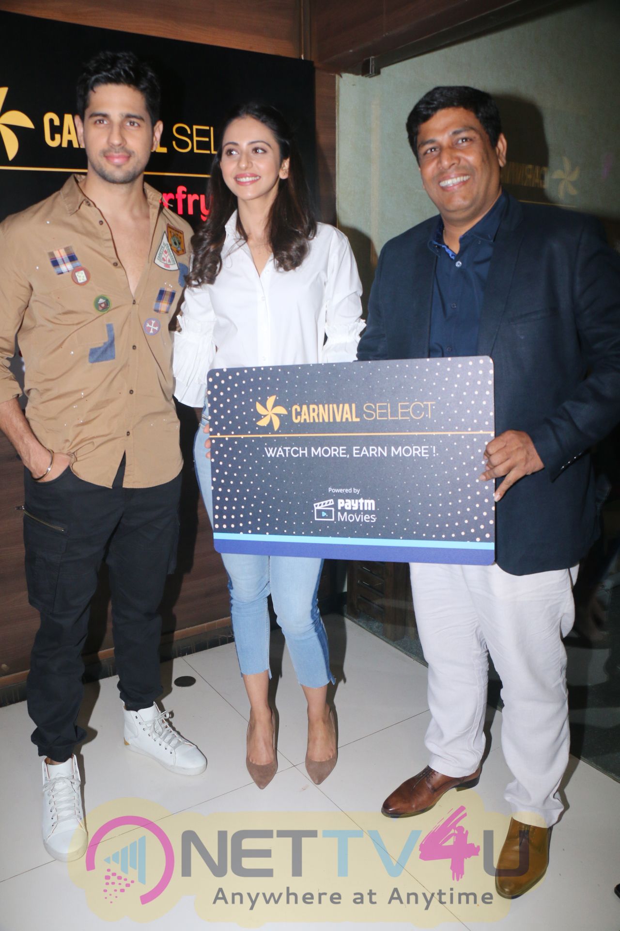 Sidharth Malhotra & Rakulpreet Singh At The Launch Of Carnival Cinema Hindi Gallery