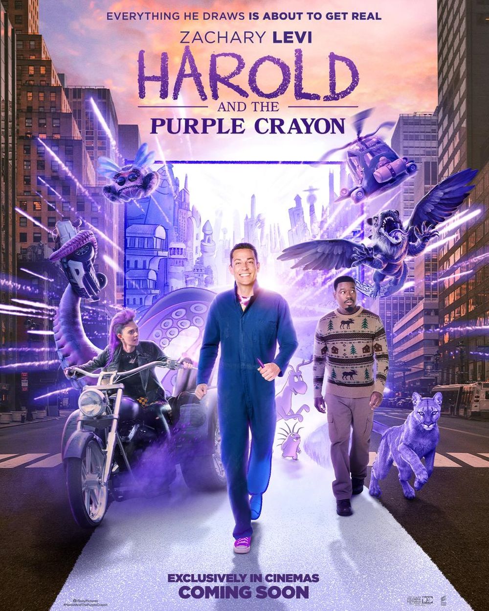 Harold And The Purple Crayon Movie Review