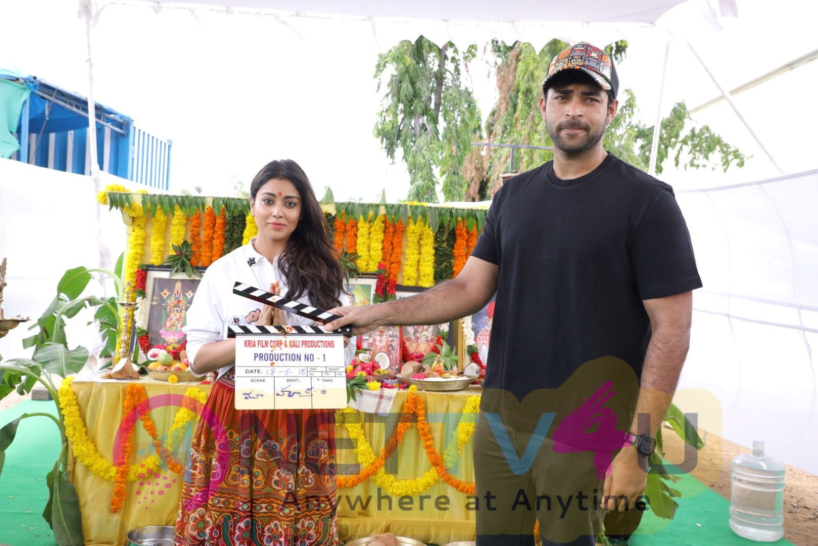 Niharika Film Launched By Varun Tej And Krish PoojaSpot Images Telugu Gallery