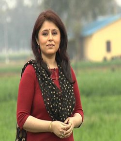 Romana Isar Khan Hindi Anchor