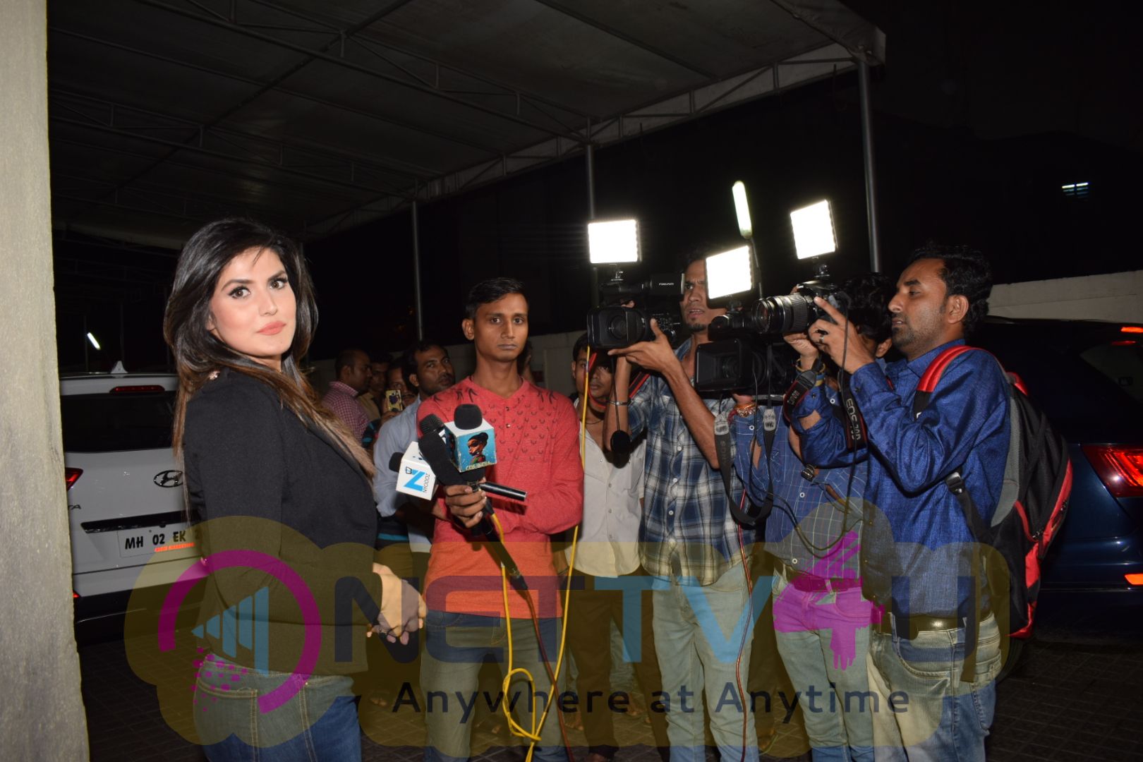 Zareen Khan Host Special Screening Of Film Aksar 2  Pics Hindi Gallery