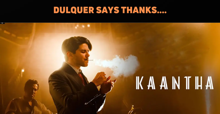 Dulquer Salmaan And Selvamani Selvaraj Thank Au..