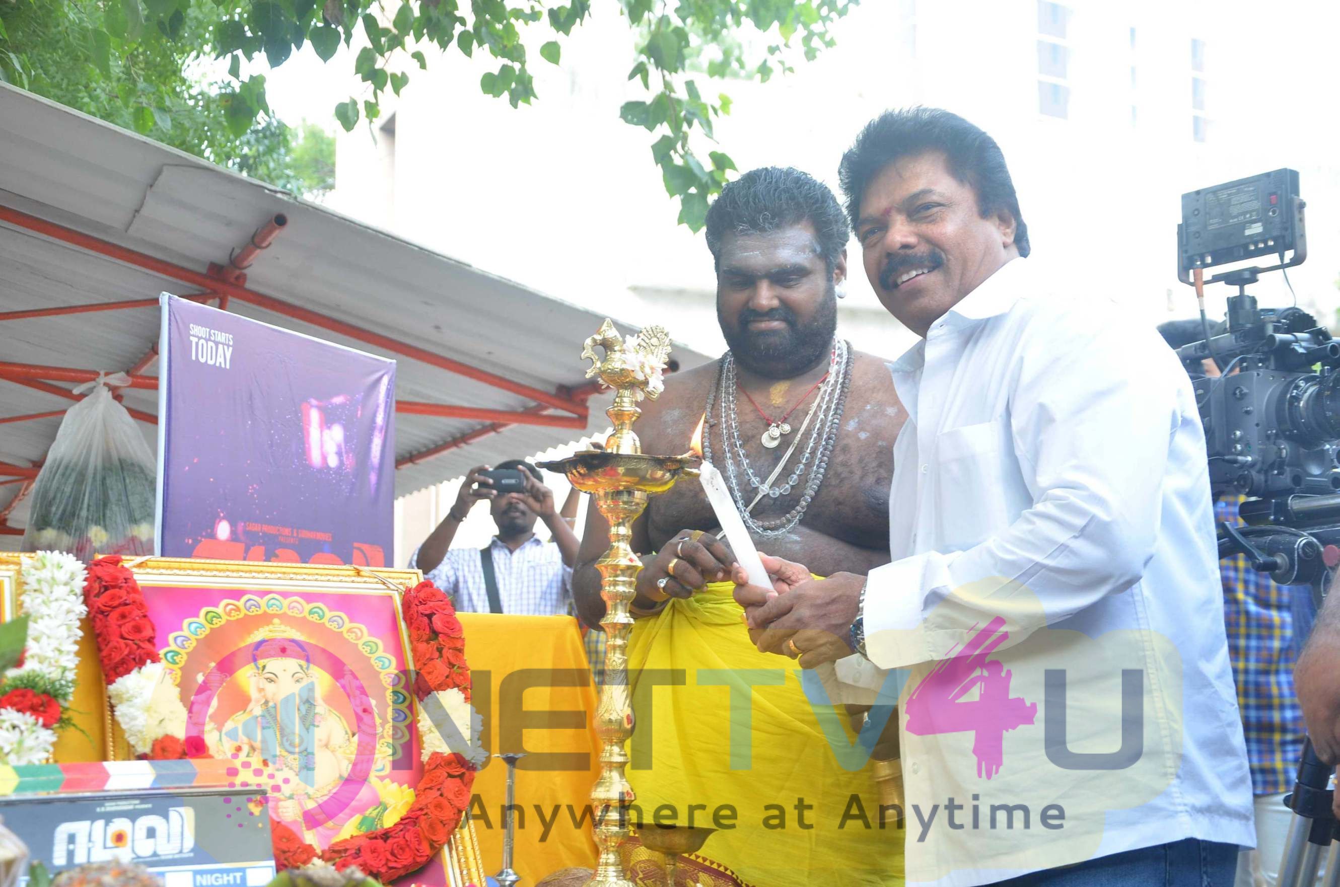 Eedili Movie Pooja Photos  Tamil Gallery
