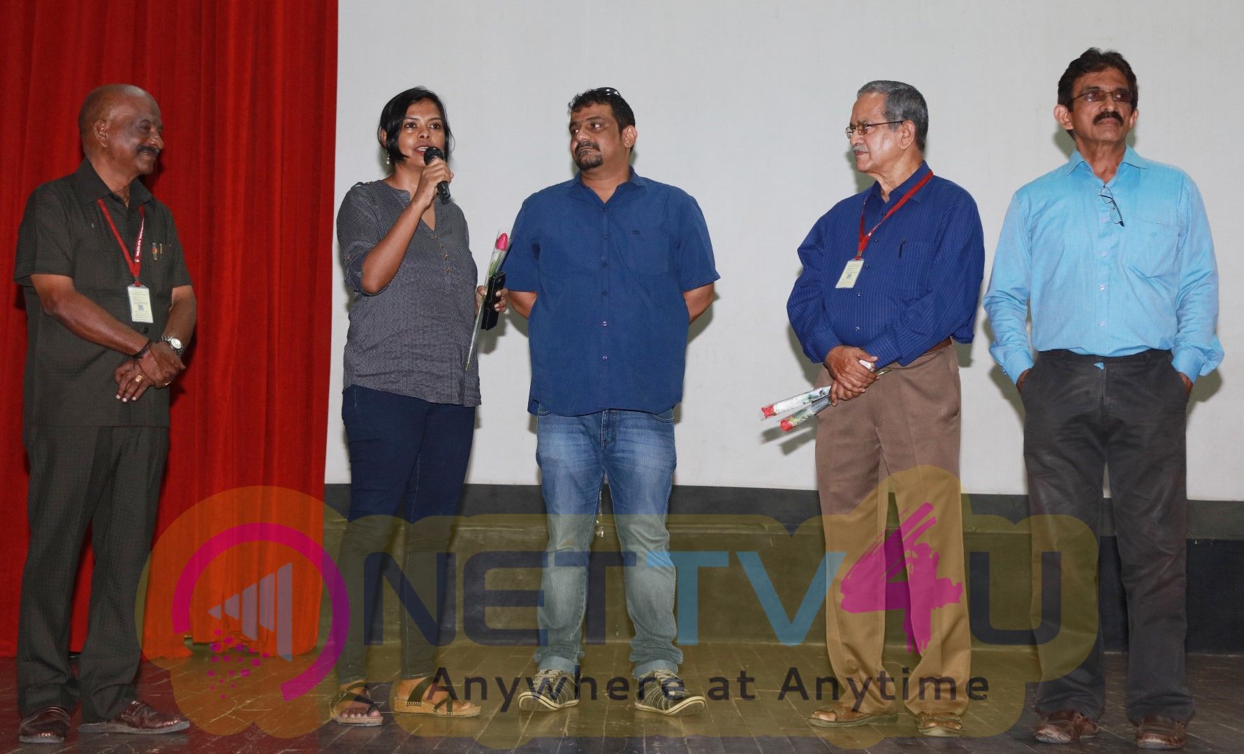 Vikram Vedha Directors Pushkar & Gayathri At 15th Chennai International Film Festival Pics Tamil Gallery