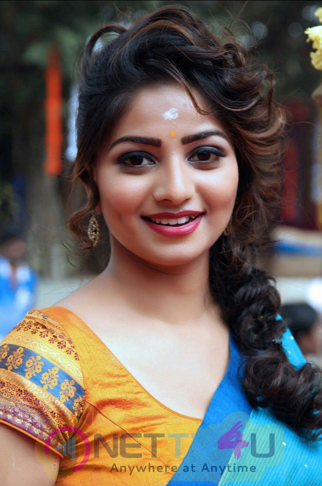 Actress Rachita Ram Attractive Stills Kannada Gallery