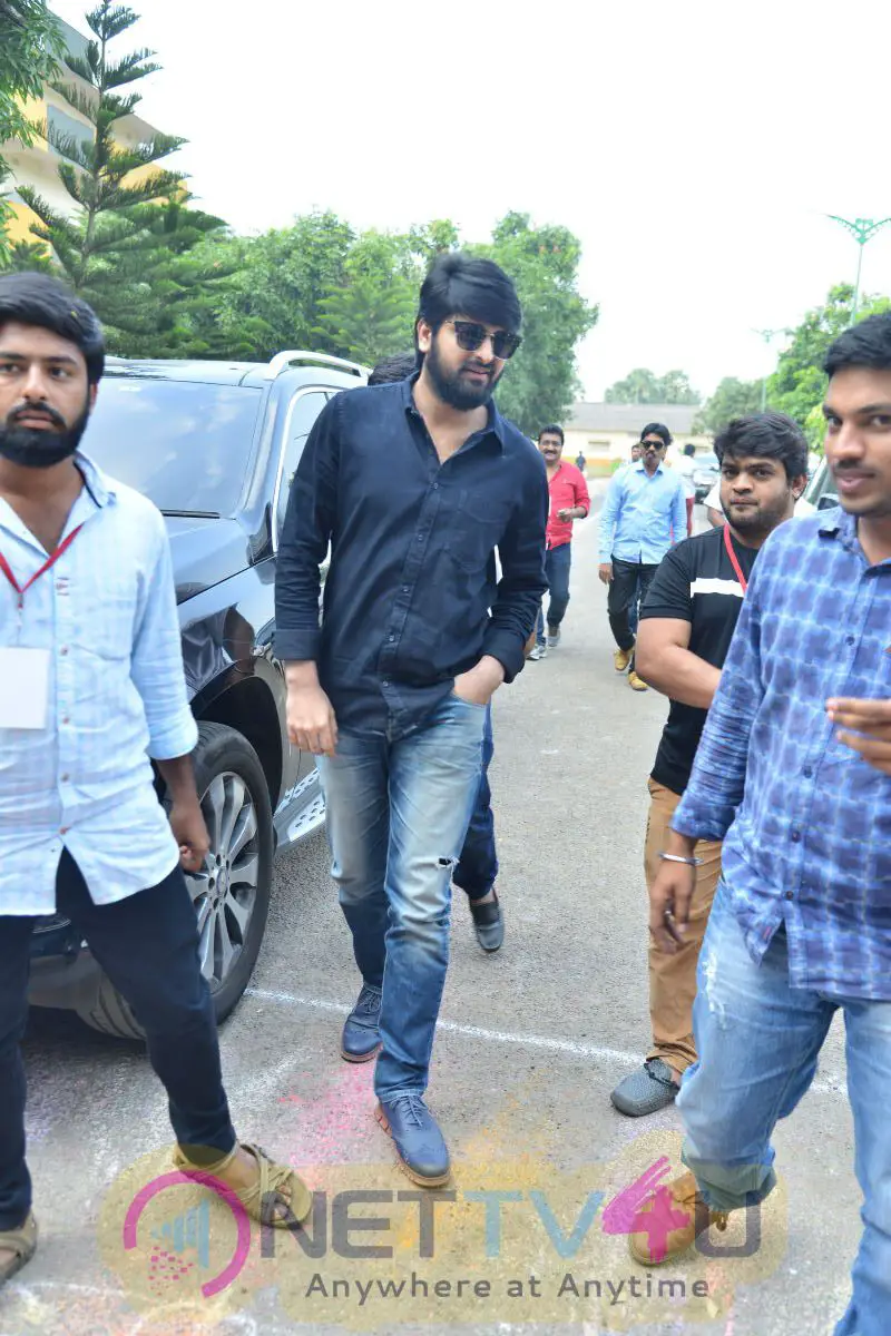 Chalo Movie Team Promotional Tour At GIET College Rajahmundry Photos Telugu Gallery