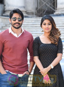 Sithara Entertainments Production No 3: Director Maruthi - Naga Chaitanya & Anu Emmanuel Shooting Started Pics