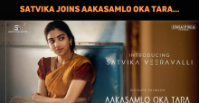 Satvika Veeravalli Joins Aakasamlo Oka Tara