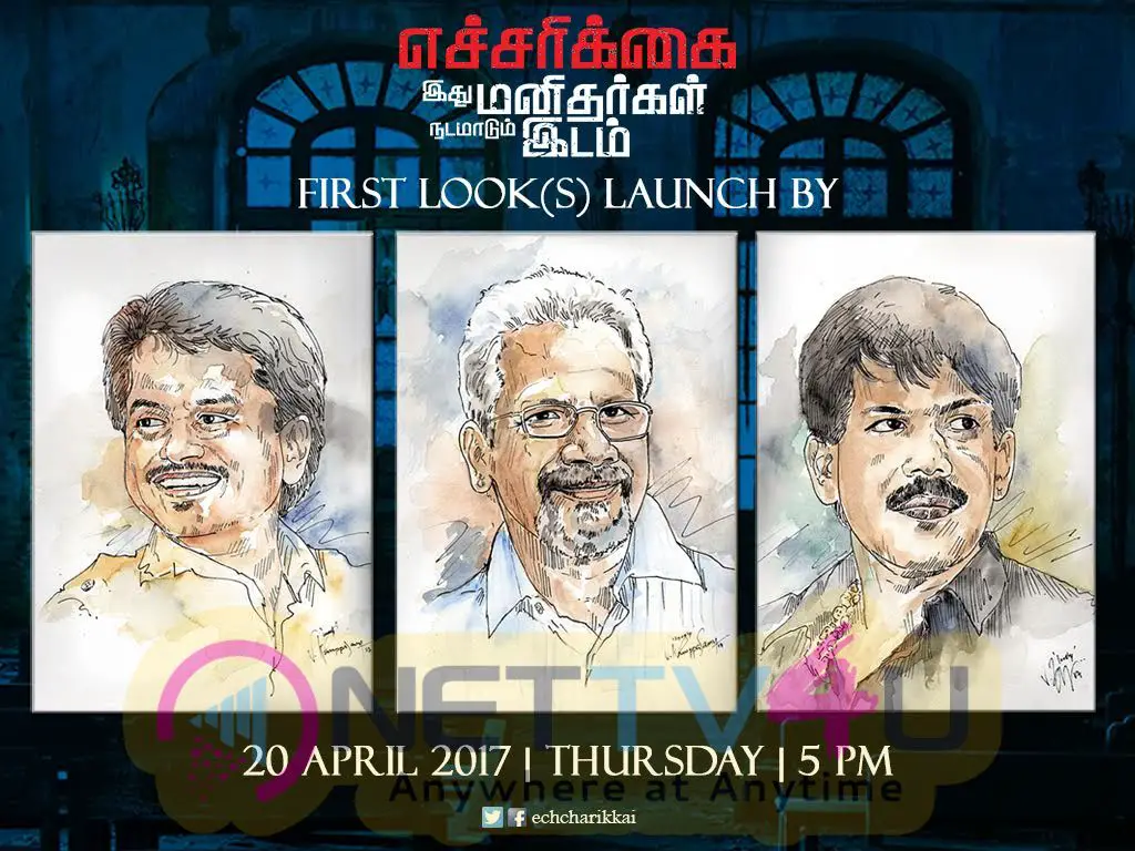 Echcharikkai First Look Launch Announcement Poster Tamil Gallery