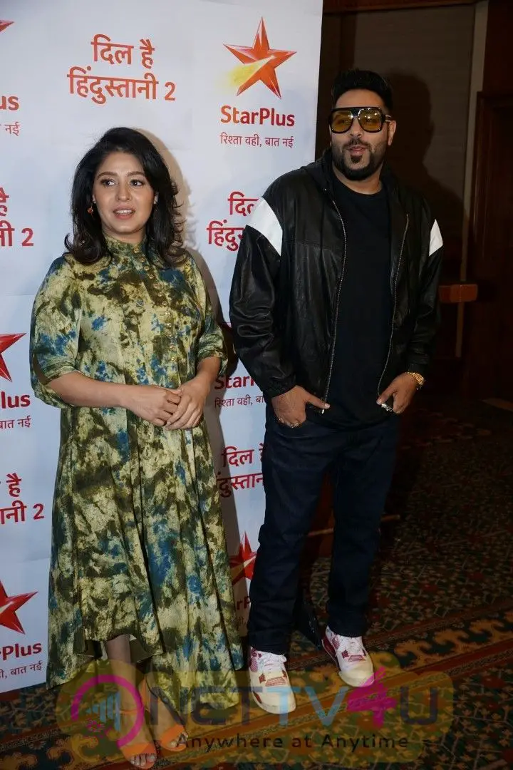 Media Interactions With Sunidhi Chauhan And Badshah The Judges Of Star Plus Show Dil Hai Hindustani 2 At  Juhu Lovely  Images En