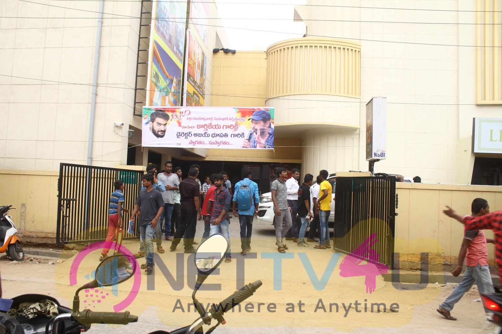 Rx100 Movie Team Success Tour At Ongole Gorantla Complex Theater Cute Images  Telugu Gallery