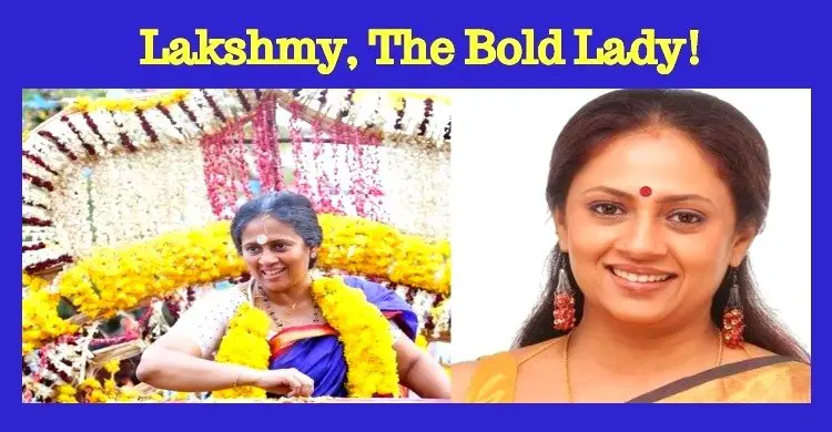 Lakshmy Ramakrishnan, The Bold Lady Gets The Support! | NETTV4U