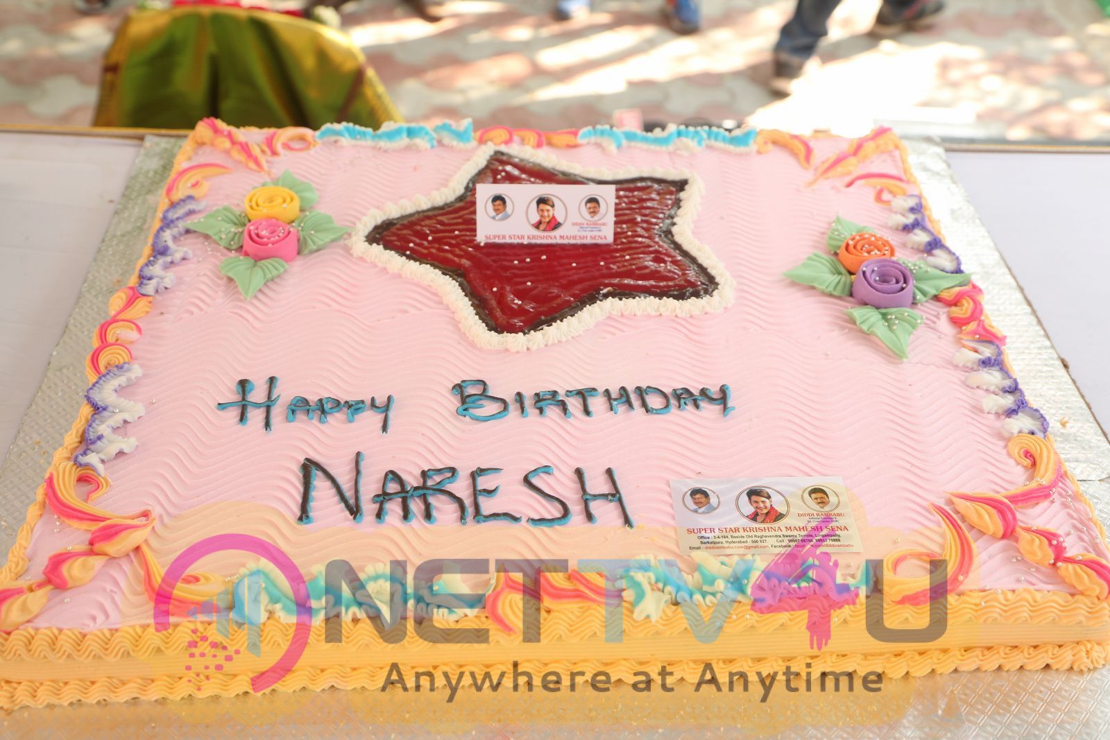 Actor Naresh Birthday Celebrations Images Telugu Gallery