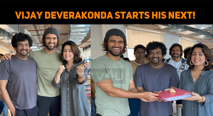 Vijay Deverakonda Starts His Next!