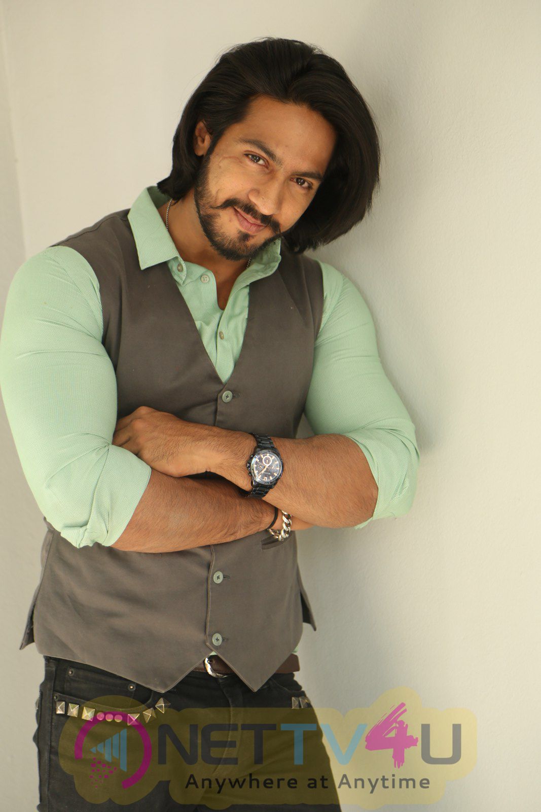 S3 Movie Villain Thakur Anoop Singh Interview Photos Telugu Gallery