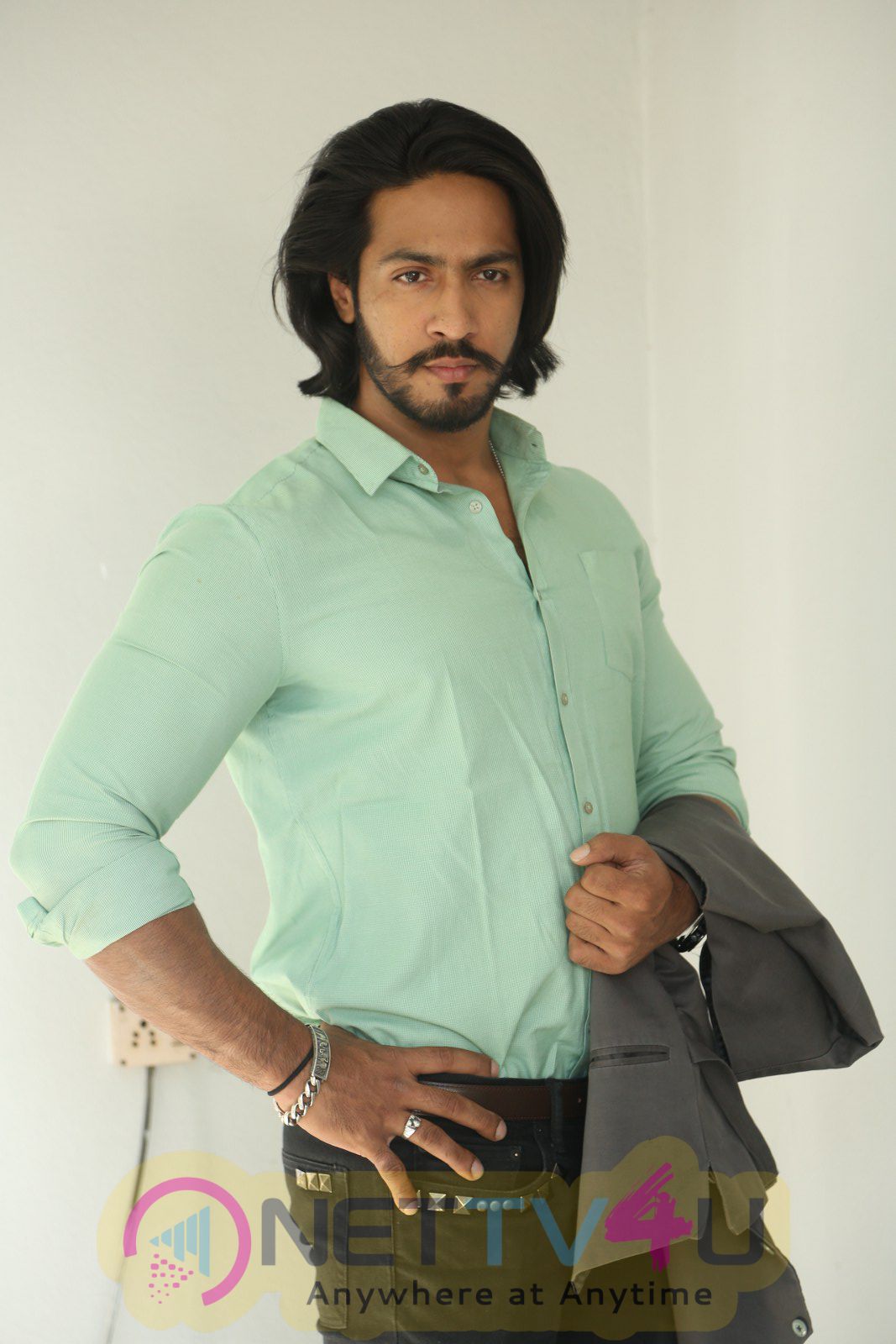 S3 Movie Villain Thakur Anoop Singh Interview Photos Telugu Gallery