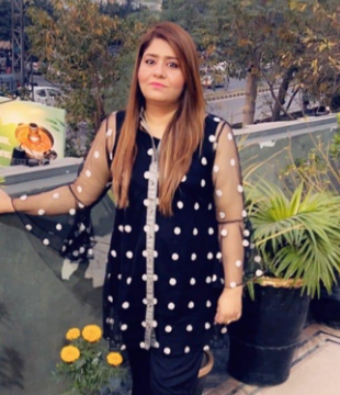 Urdu Fashion Designer Amna Ajmal
