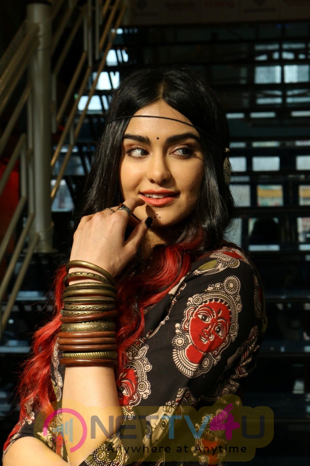 Adah Sharma Showcasing Craftsvilla Indian Ethic Wear Fashion Hindi Gallery
