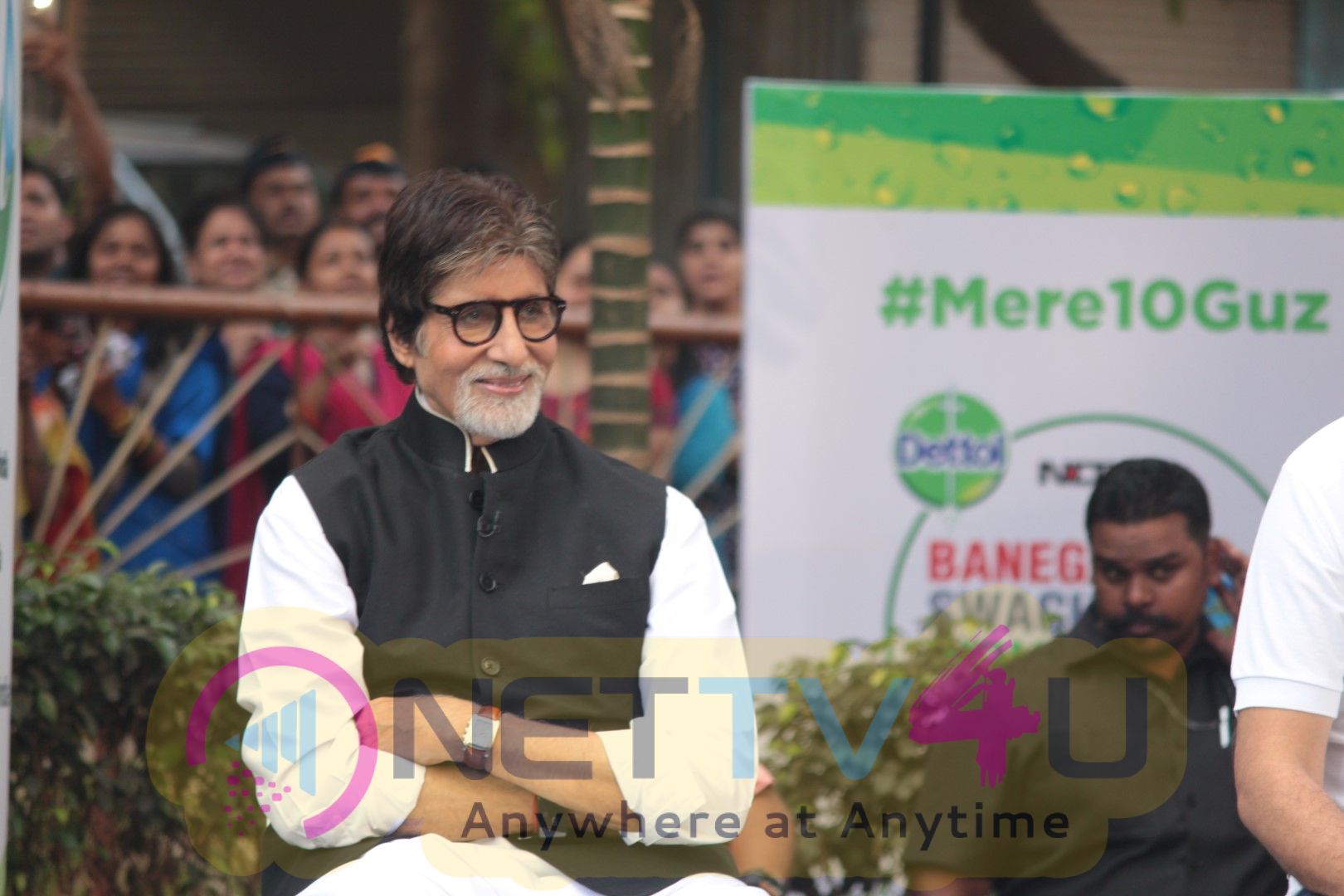 Amitabh Bachchan At Dettol Banega Swachh India Season 4 Campaign Hindi Gallery
